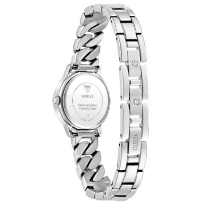 Ρολόι Guess CHIME  με Ασημί Μπρασελέ GW0867L1