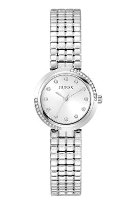 Ρολόι Guess CLARA με Ασημί Μπρασελέ GW0930L5