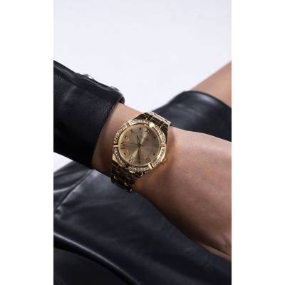 Ρολόι Guess COSMO με Χρυσό Μπρασελέ GW0033L2