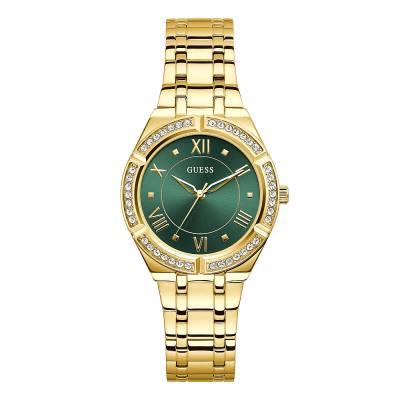 Ρολόι Guess Cosmo με Χρυσό Μπρασελέ GW0033L8