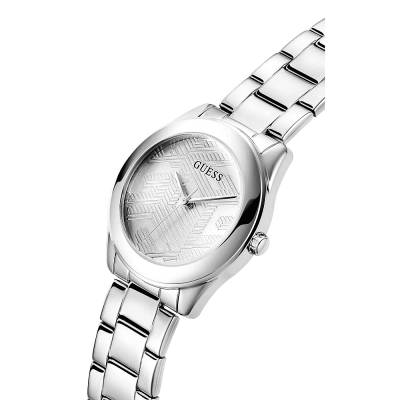 Ρολόι Guess με Καφέ Δερμάτινο Λουράκι W0475G2