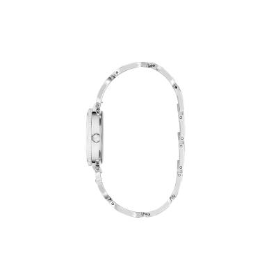 Ρολόι Guess EMPOWER με Ασημί Μπρασελέ GW0759L1