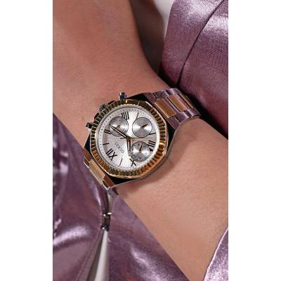 Ρολόι Guess EQUALITY με Δίχρωμο Μπρασελέ GW0769L3