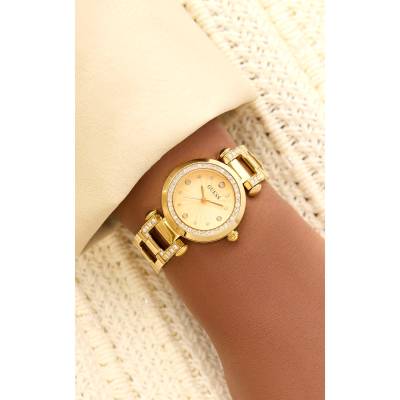 Ρολόι Guess GINGER με Χρυσό Μπρασελέ GW0869L4