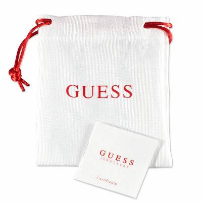 Σκουλαρίκια Guess FINE HEART σε Ασημί Χρώμα με Καρδιά JUBE01427JWRHT/U