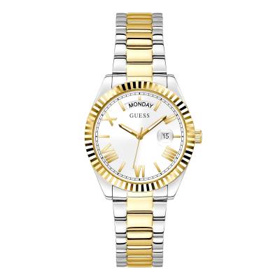 Ρολόι Guess LUNA με Δίχρωμο Μπρασελέ GW0308L6