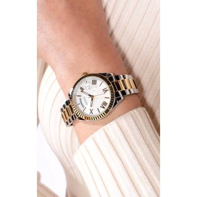 Ρολόι Guess LUNA με Δίχρωμο Μπρασελέ GW0308L6