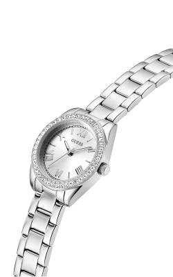 Ρολόι Guess CLARA με Ασημί Μπρασελέ GW0930L5