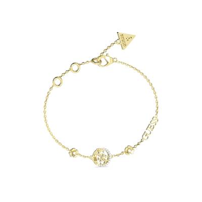 GUESS STEEL 4 LOVE JUBB05039JWYGL Βραχιόλι JUBB05039JWYGL Με Σχέδιο Και Λογότυπο