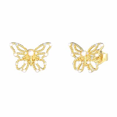 GUESS STEEL BORBOLETA με Πεταλούδες JUBE06123JWYGT/U