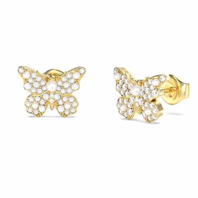 GUESS STEEL BORBOLETA με Πεταλούδες JUBE06127JWYGT/U