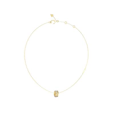 GUESS Κολιέ STEEL FABULOUS M με Λογότυπο JUBN05195JWYGT-U