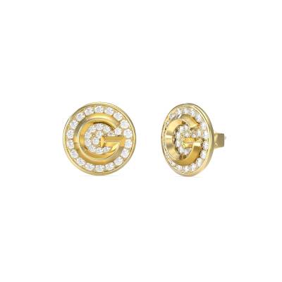 GUESS Σκουλαρίκια STEEL G CRYSTAL Με Πέτρες  JUBE05448JWYGT-U