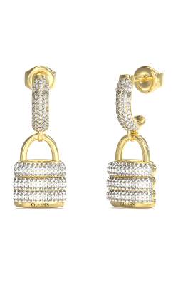 GUESS Σκουλαρίκια STEEL GUESS MY SECRET Με Καρδιές JUBE05407JWYGT/U