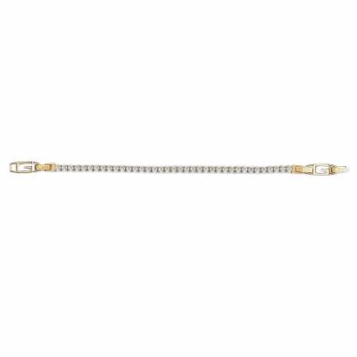 GUESS STEEL PARADISE Βραχιόλι Με Λογότυπο και Πέτρες JUBB05141JWYGT/U/U