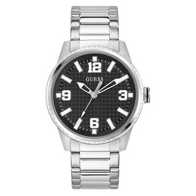 Ρολόι Guess VARSITY G με Ασημί Μπρασελέ GW0889G1