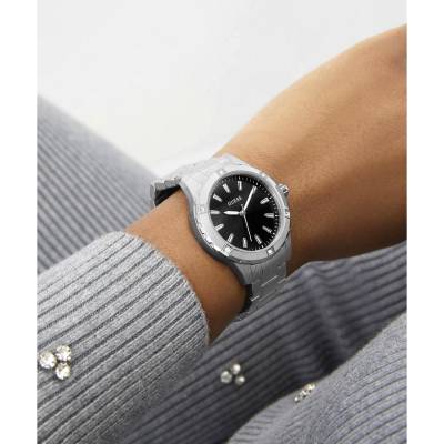 Ρολόι Guess MIST με Ασημί Μπρασελέ GW0948L1