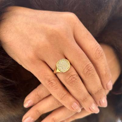 Σκουλαρίκια Ροζέτα με Σχήμα Δάκρυ 14 Καράτια 5fav.05.88189bor