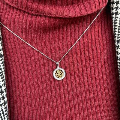 Χρυσό Κολιέ Σταυρός 14 Καρατίων με Μαργαριτάρι