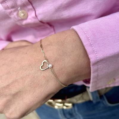 Χρυσό Κολιέ με Μπίλιες 9 Καρατίων