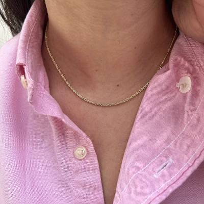 KARL LAGERFELD CRYSTALS Γυναικείο Κολιέ Χρυσό Με Σχέδιο Με Πέτρες