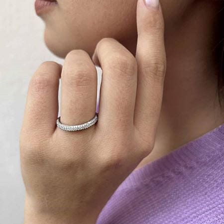 Ασημένιο δαχτυλίδι 925 με Πολύχρωμες Πέτρες Ζιργκόν