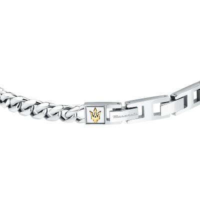 Ανδρικό Βραχιόλι Maserati CERAMIC με Λογότυπο JM223ATZ21