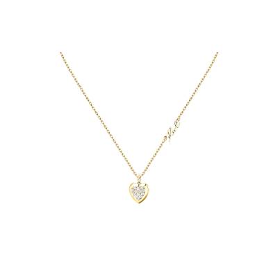 KARL LAGERFELD CHARMS Γυναικείο Κολιέ Ασημένιο Με Λογότυπο