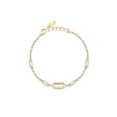 KARL LAGERFELD CRYSTALS Γυναικείο Βραχιόλι Χρυσό Με Πέτρες