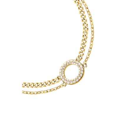 KARL LAGERFELD CRYSTALS  Γυναικείο Δαχτυλίδι Χρυσό Με Πέτρες