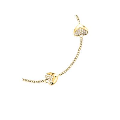 KARL LAGERFELD ILLUME Γυναικείο Κολιέ Χρυσό Με Πέτρες