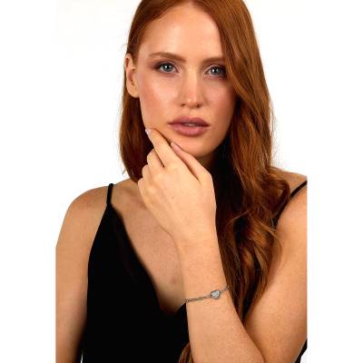 KARL LAGERFELD CHARMS Γυναικεία Σκουλαρίκια Ασημένια Με Σχέδιο