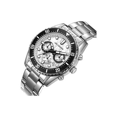 Ρολόι Lee Cooper με Μαύρο Δερμάτινο Λουράκι LC08085.351