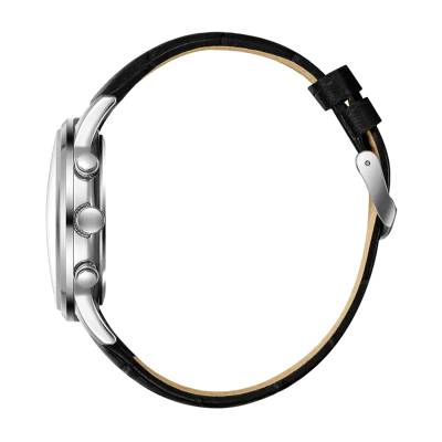 Ρολόι Lee Cooper με Μαύρο Δερμάτινο Λουράκι LC08154.351