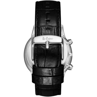 Ρολόι Lee Cooper με Μαύρο Δερμάτινο Λουράκι LC08154.351
