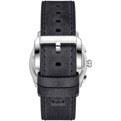 Ρολόι Lee Cooper με Μαύρο Δερμάτινο Λουράκι LC08178.399