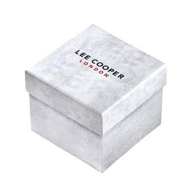 Ανδρικό Ρολόι Lee Cooper με Ασημί Μπρασελέ  LC07622.350