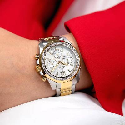 Γυναικείο Ρολόι Festina με Ασημί Μπρασελέ F20658/1
