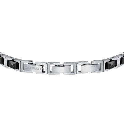 Ανδρικό Βραχιόλι Maserati CERAMIC με Λογότυπο JM420ATI06