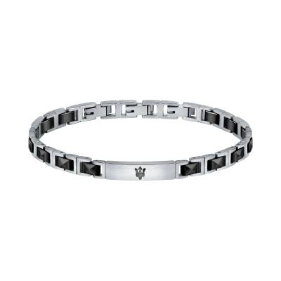 Ανδρικό Βραχιόλι Maserati CERAMIC με Λογότυπο JM420ATI06