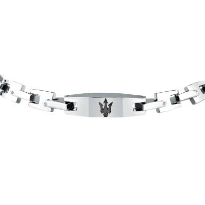 Ανδρικό Βραχιόλι Maserati ICONIC με Λογότυπο JM121ATK12
