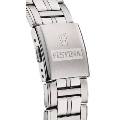 Ανδρικό Ρολόι Festina με Γαλάζιο Καντράν F20445/4