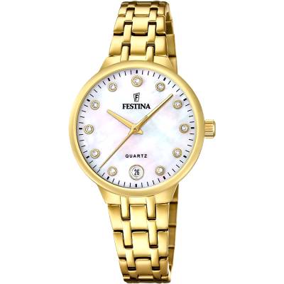 Γυναικείο Festina με Χρυσό Μπρασελέ F20719/1