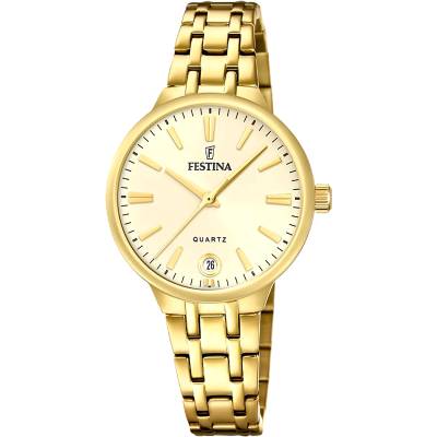 Γυναικείο Festina με Χρυσό Μπρασελέ F20719/2