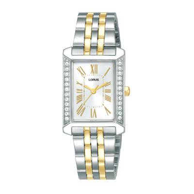 LORUS Classic Γυναικείο με Δίχρωμο Μπρασελέ RG235YX9