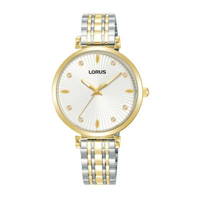LORUS Classic Γυναικείο με Δίχρωμο Μπρασελέ RG262XX9