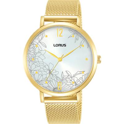 LORUS Classic Γυναικείο με Χρυσό Μπρασελέ RG292TX9