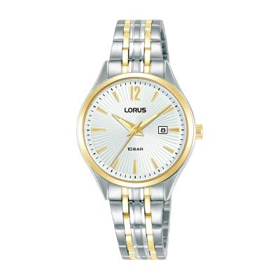 LORUS Classic Γυναικείο με Δίχρωμο Μπρασελέ RJ202CX9