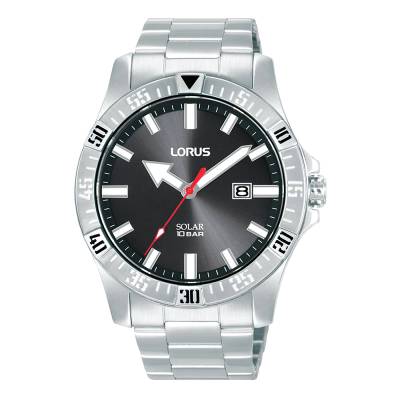 LORUS Sports Solar Ανδρικό με Μπρασελέ RX377AX9