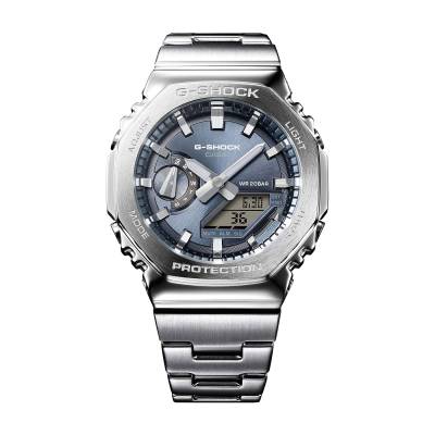 Casio G-SHOCK ANADIGI με Μεταλλικό Μπρασελέ GM-2110D-8AER